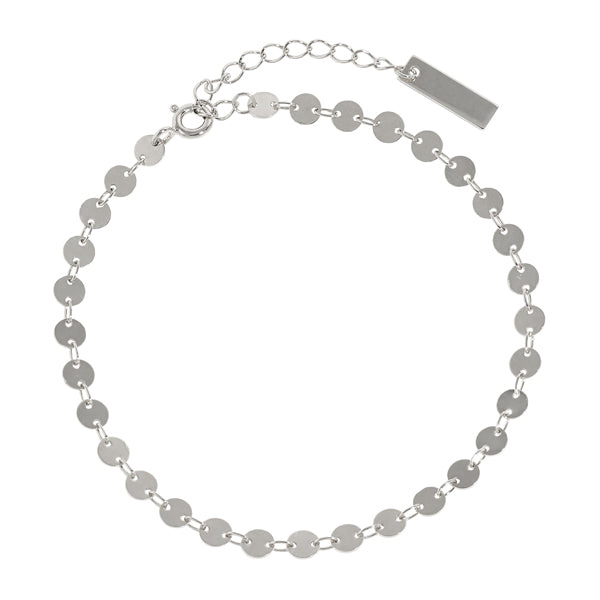 Round Diskette Anklet/Bracelet