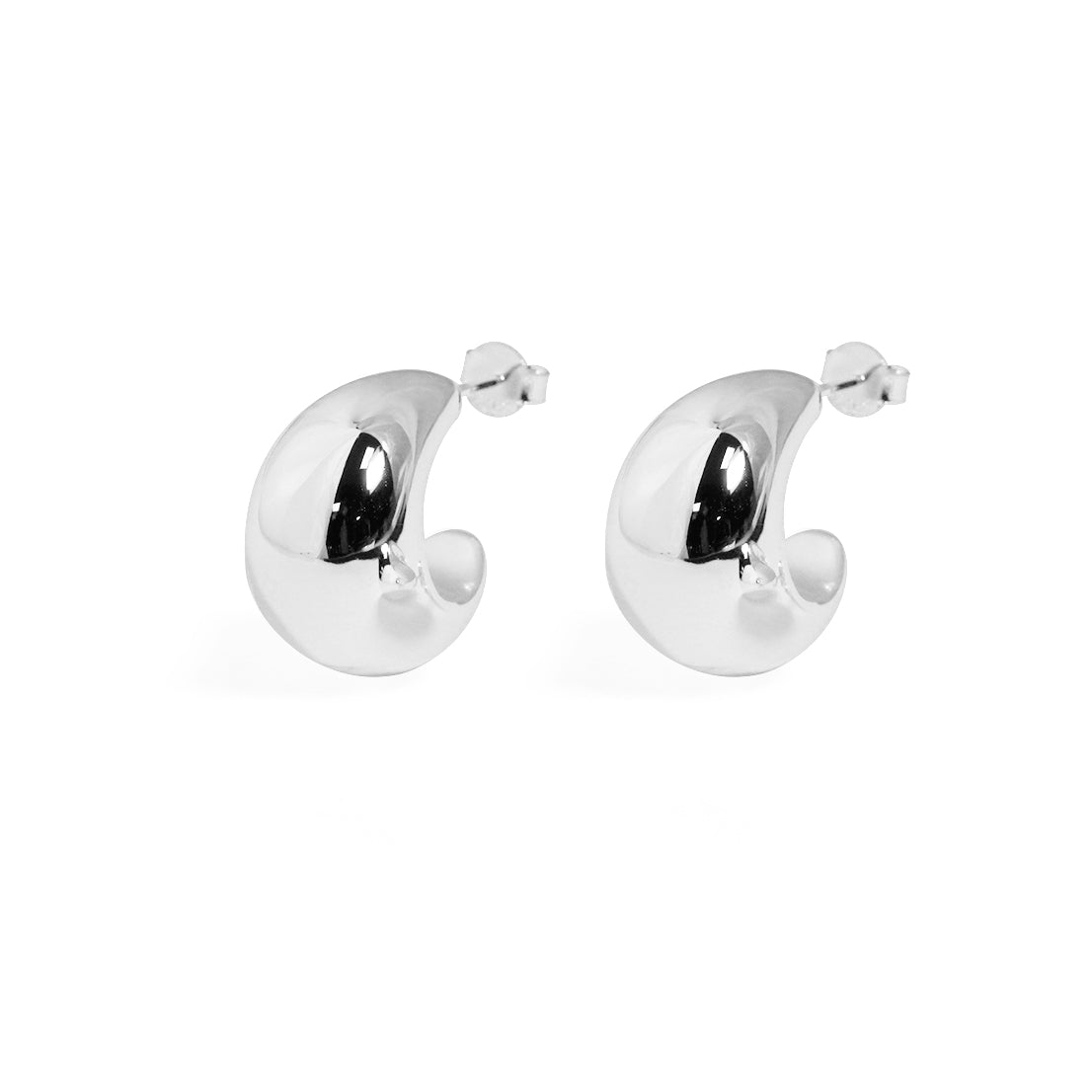 Thickness Huggie Hoop Earrings