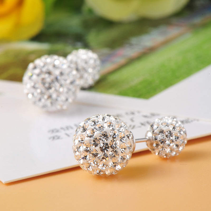 Micro Setting Ball Earrings