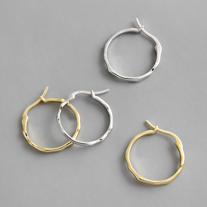 Fashion Office Irregular Circle Earrings