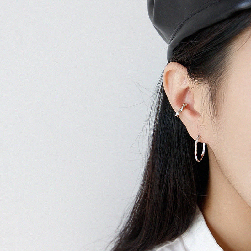 Fashion Office Irregular Circle Earrings