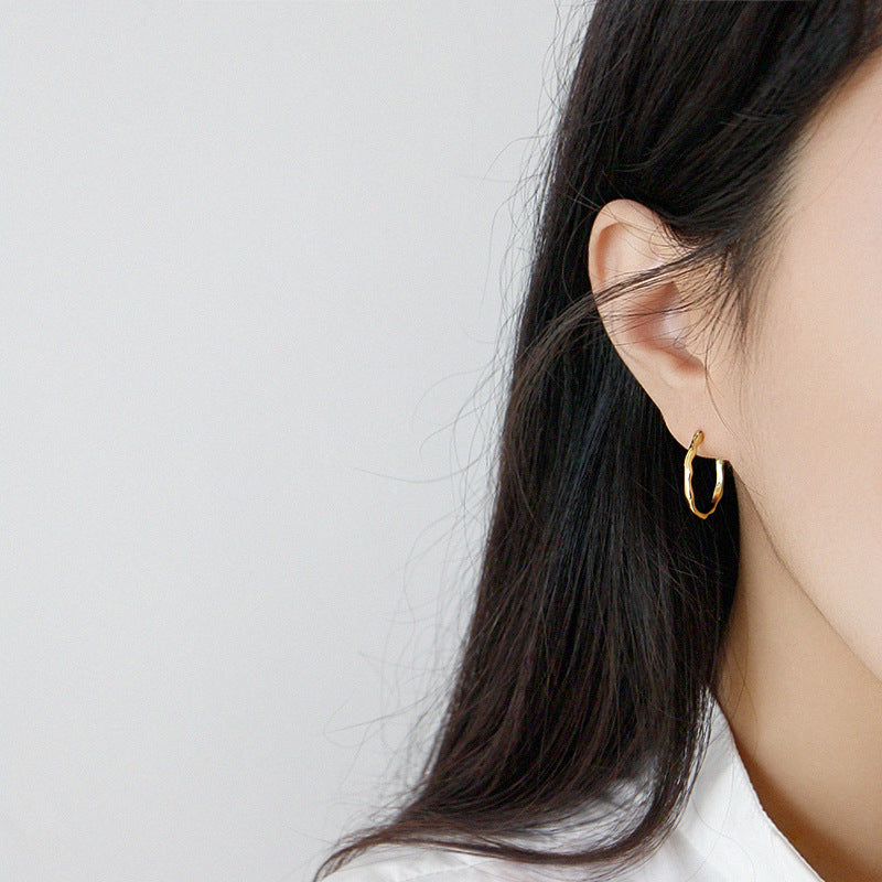 Fashion Office Irregular Circle Earrings