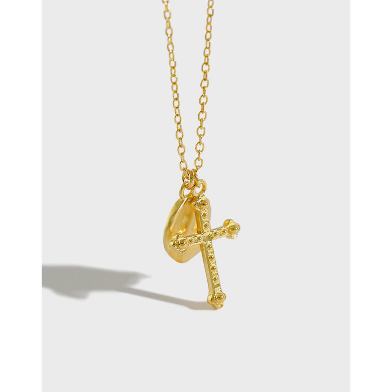 Casual Cross Necklace