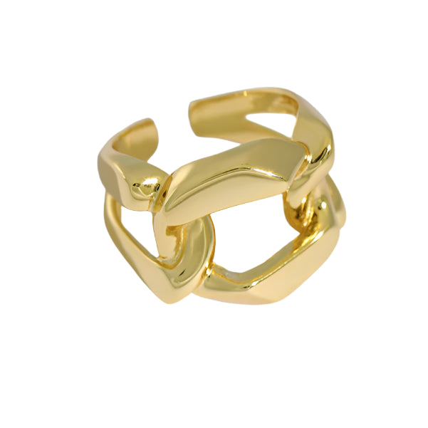 Hollow Wide Chain Ring