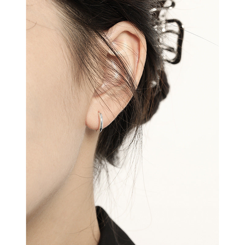 Casual Simple Geometry Circle Earrings