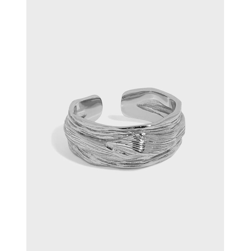 Irregular River Wave Ring