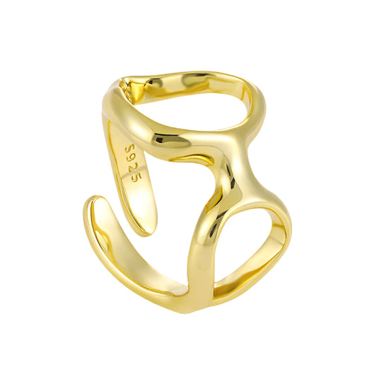 Double Circles Ring