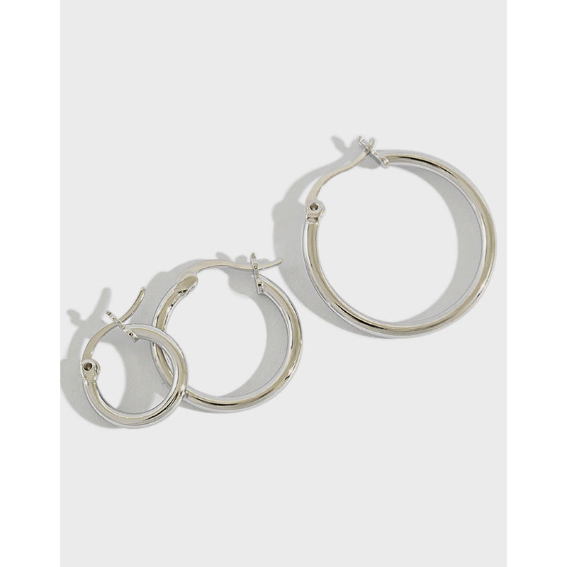 Hollow Circular Earrings