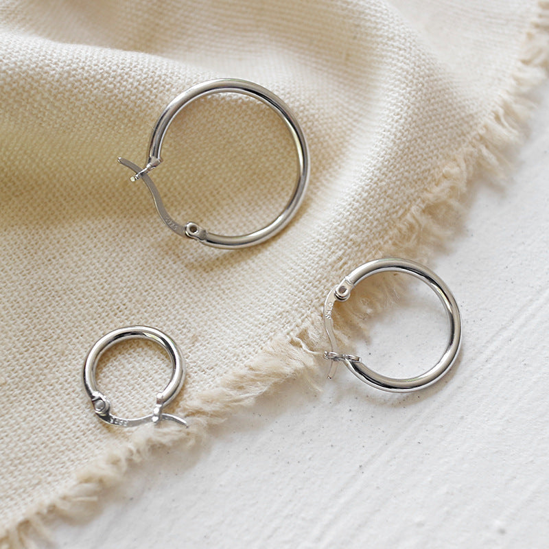 Hollow Circular Earrings