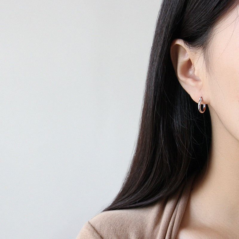 Hollow Circular Earrings