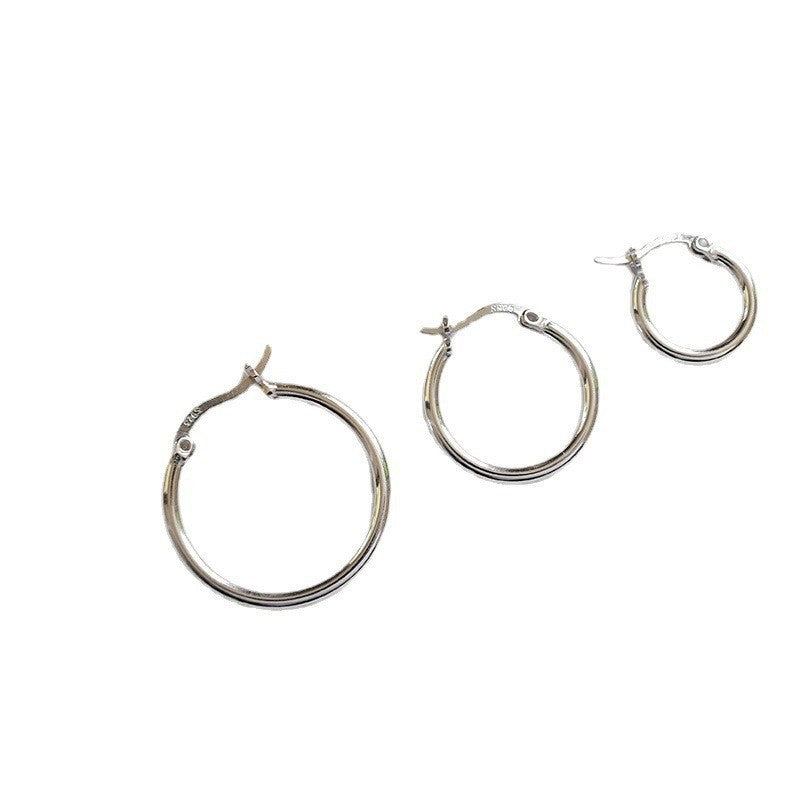 Hollow Circular Earrings