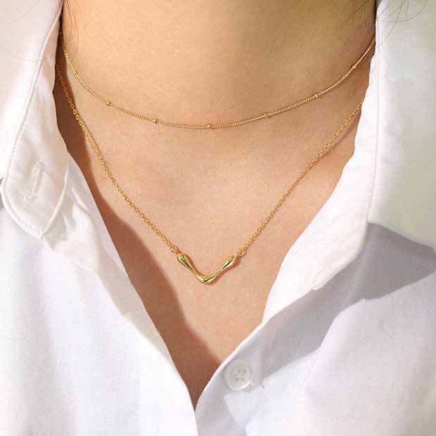 V Shape Necklace