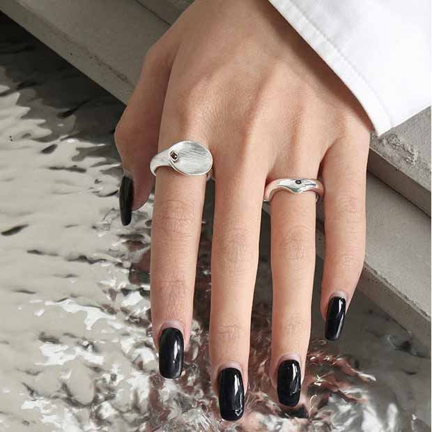 Minimalism Hollow Ring