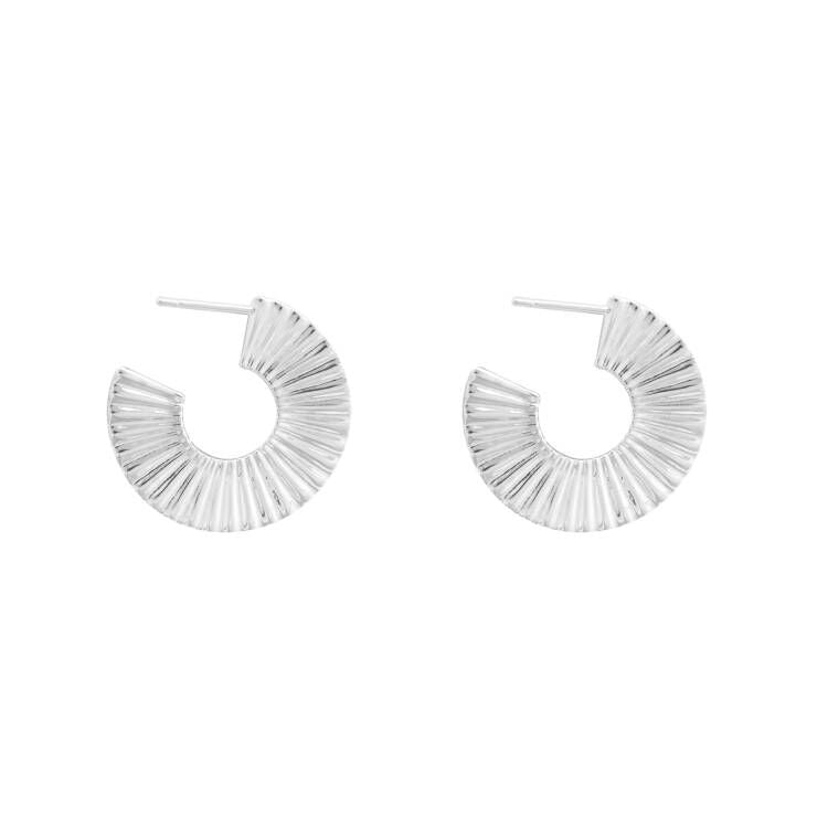 Sector Circle Earrings