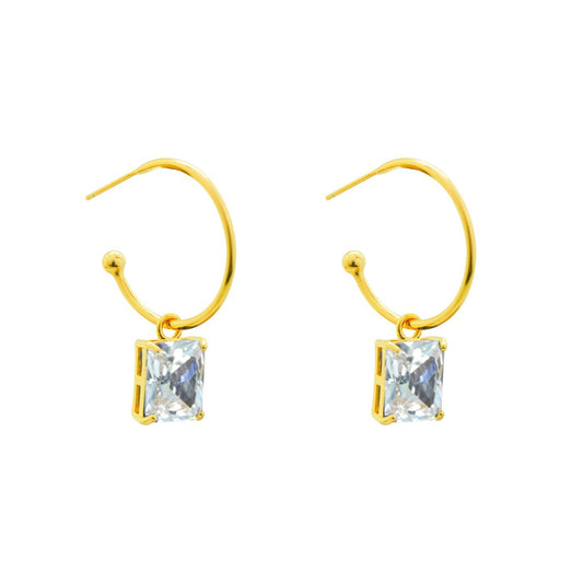 Geometry Rectangle Earrings